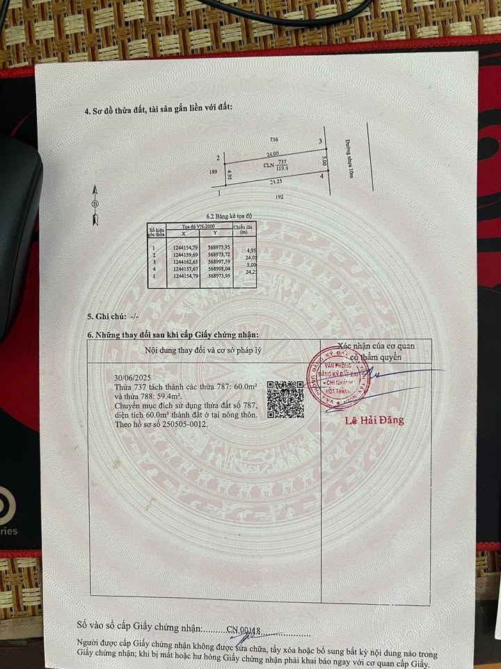 Đất thổ cư hẻm 17 Nguyễn Chí Thanh 120m² giá 700 triệu - Vị trí thuận lợi cho giao thông