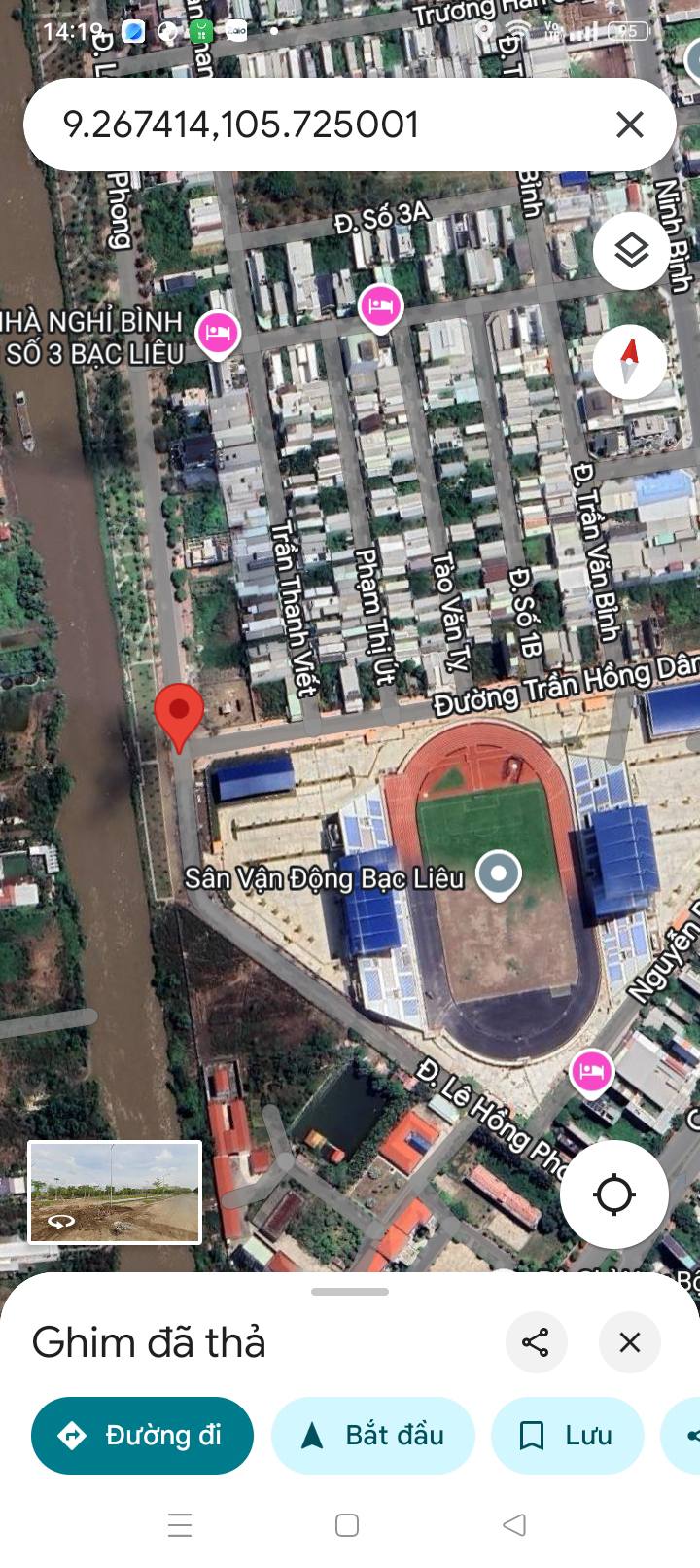 Đất nền biệt thự đường Lê Hồng Phong, Bạc Liêu 192.8m² giá 3.3 tỷ - Cơ hội đầu tư tuyệt vời!