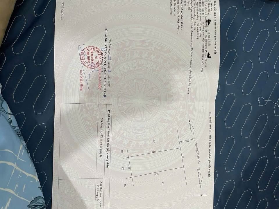 Đất nền mặt tiền Trần Văn Ơn, Pleiku 150m² giá 2.325 tỷ - Sổ hồng chính chủ, thổ cư 100%!