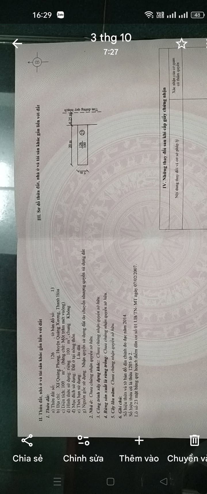 Đất thổ cư Tân Phong 100m² giá 900 triệu - Sổ đỏ chính chủ, hướng Đông