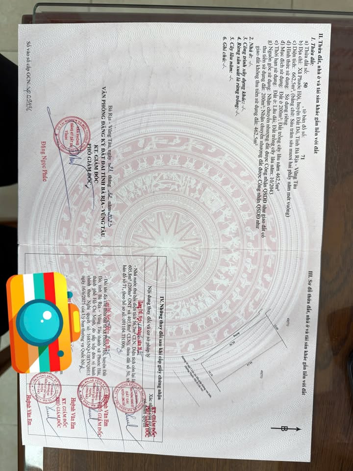 Đất nền mặt tiền biển Phước Hải 200m² giá 8.2 tỷ - Đầu tư sinh lời ngay!