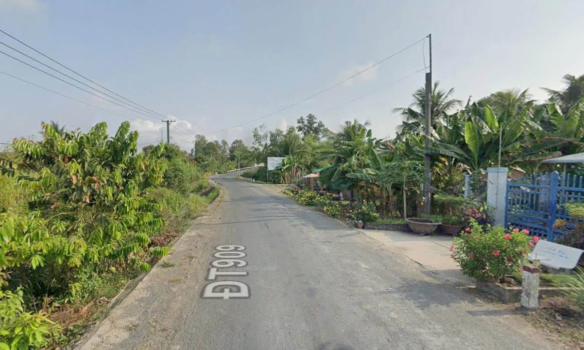 Đất mặt tiền đường 909, Mang Thít, Vĩnh Long 1305m² giá 1.5 tỷ - Cơ hội đầu tư tuyệt vời!