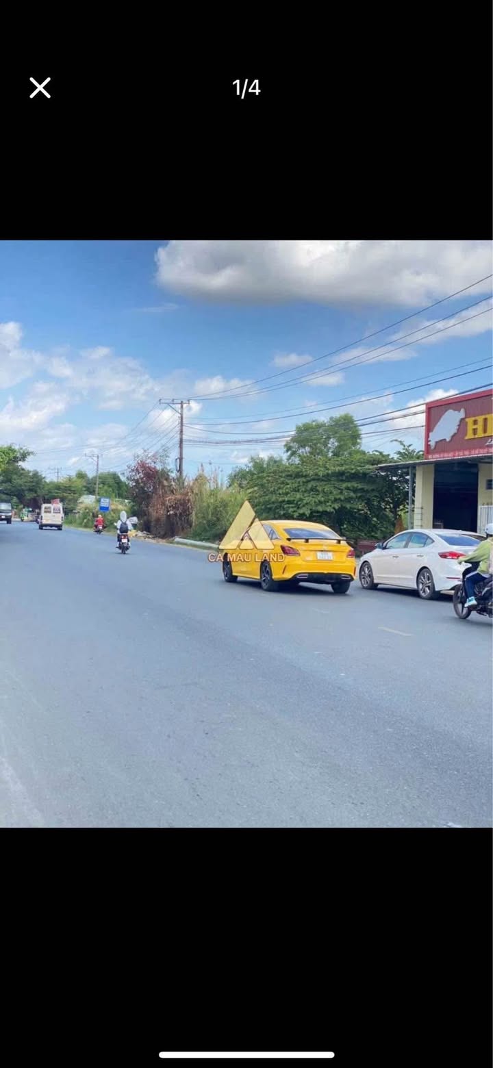 Đất mặt tiền đường Võ Văn Kiệt, Cà Mau 175m² giá 300 triệu - Đầu tư sinh lời ngay!