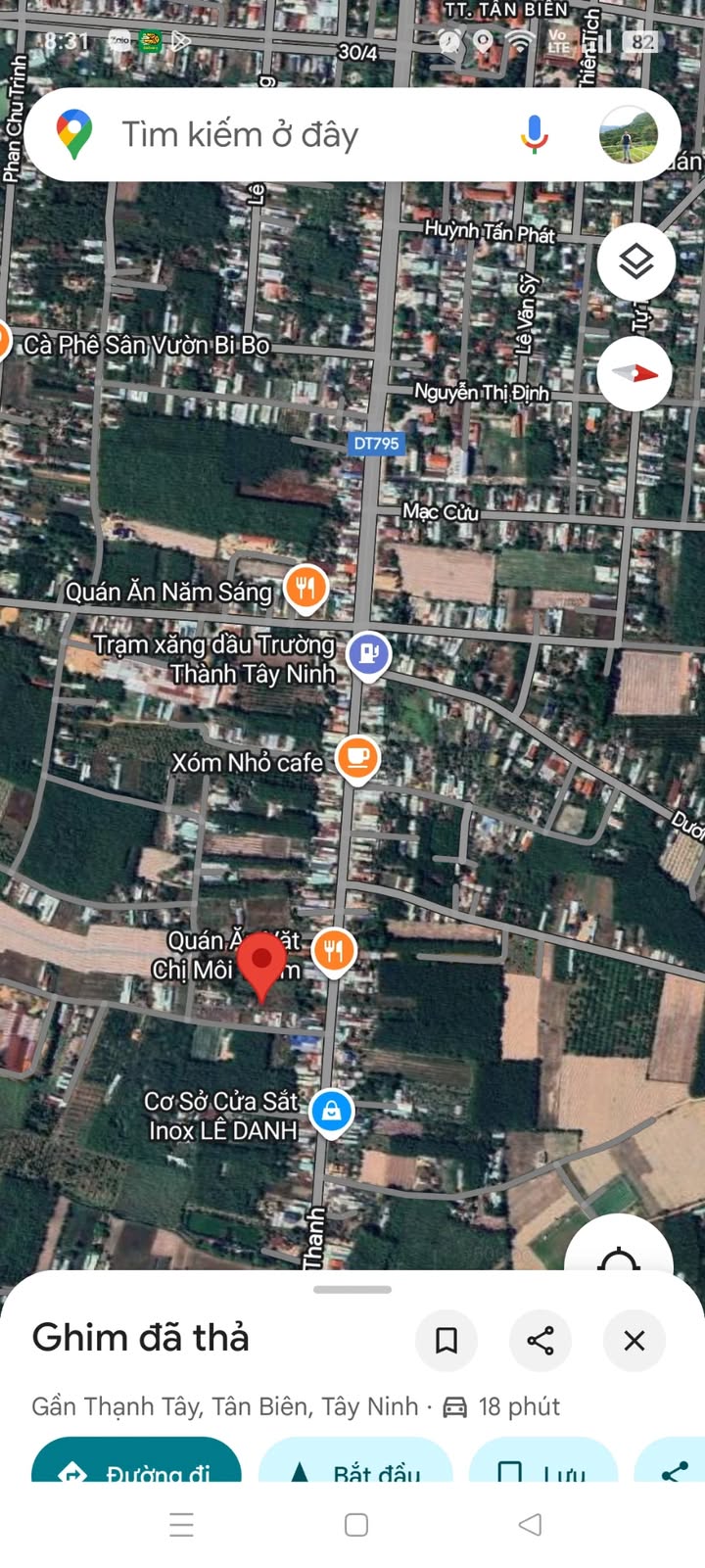 Đất thổ cư ấp Thạnh Sơn, Tân Biên 115m² giá 200 triệu - Sổ hồng đầy đủ!