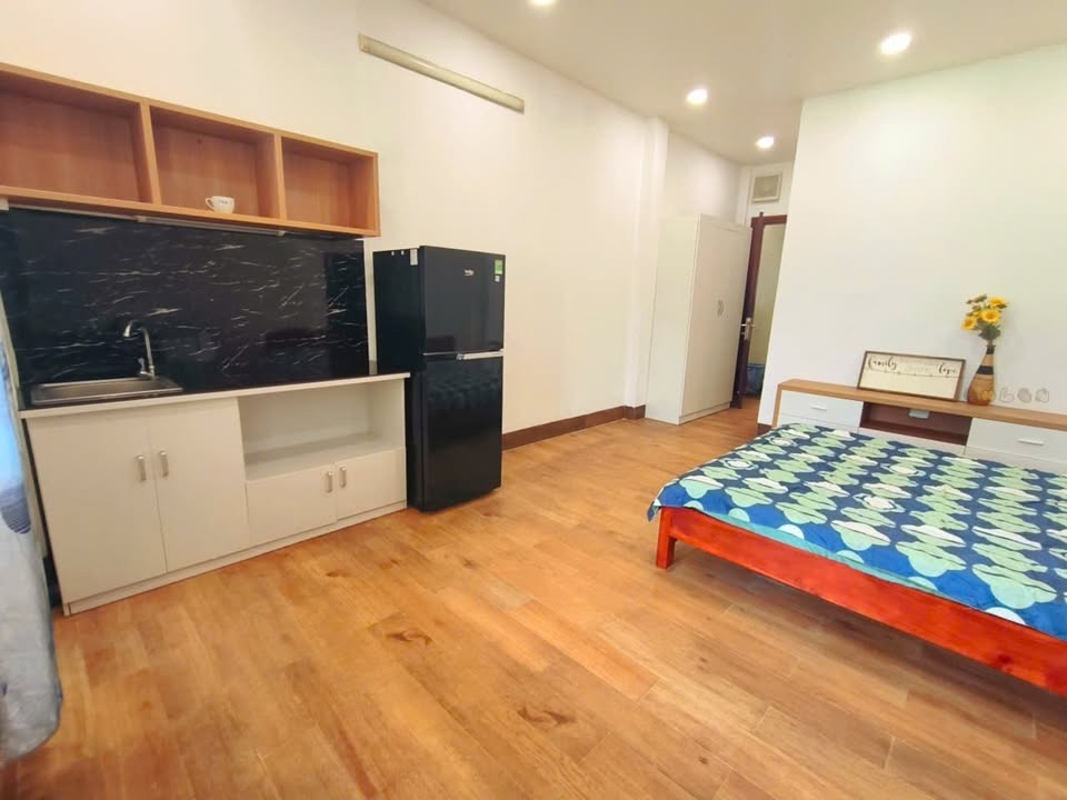 Studio cho thuê tại Bình Thạnh 30m² - Full nội thất, máy giặt riêng!
