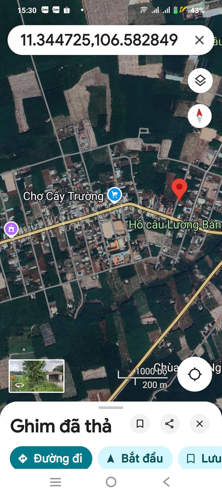 Đất nền Trừ Văn Thố, Bàu Bàng 200m² giá thỏa thuận - Đầy đủ tiện ích xung quanh!