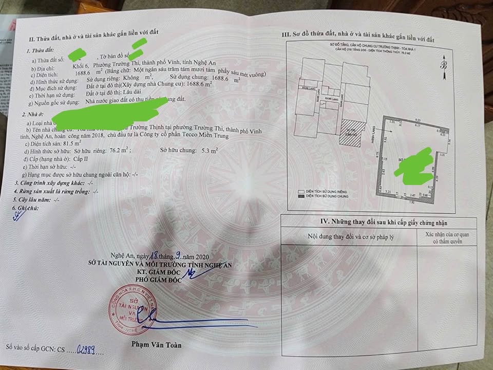 Căn hộ chung cư Trường Thịnh Vinh 81.5m² giá 2.7 tỷ - Căn góc thoáng đẹp, chính chủ bán gấp!