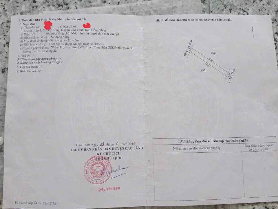 Đất nền chính chủ Mỹ Hiệp, Cao Lãnh 50m² giá 1 tỷ - Cơ hội đầu tư tuyệt vời!