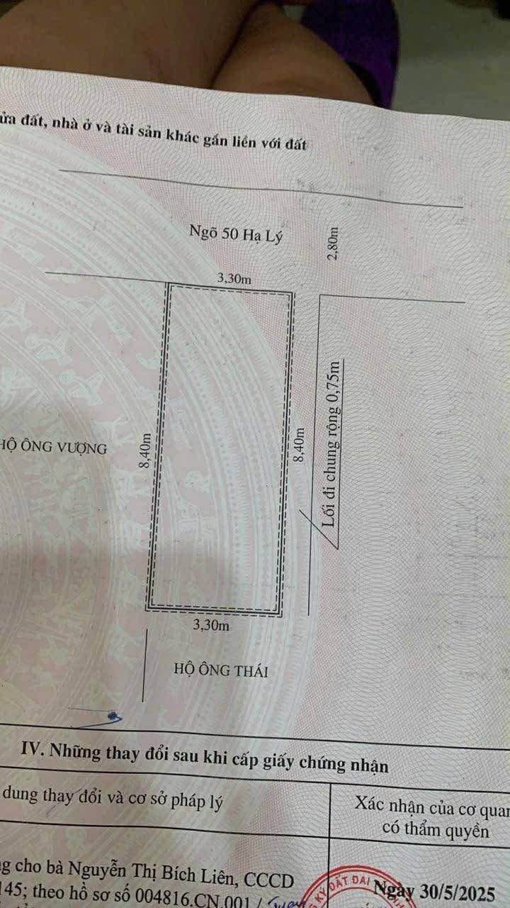 Nhà 3 tầng Hạ Lý, Hồng Bàng 28m² giá 2.2 tỷ - Nhà mới xây từ móng