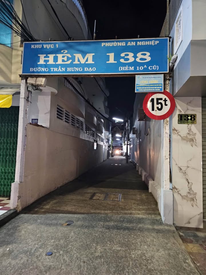 Nhà đẹp hẻm 138 Trần Hưng Đạo, P An Nghiệp, 49.5m² giá 3.2 tỷ - Sẵn sàng vào ở ngay!