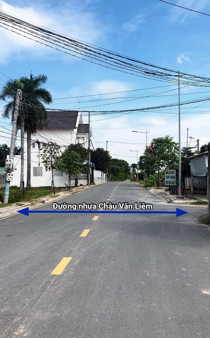 Đất nền Mặt tiền Châu Văn Liêm, Đức Hòa 111.8m² giá 2.6 tỷ - Cơ hội đầu tư tuyệt vời!