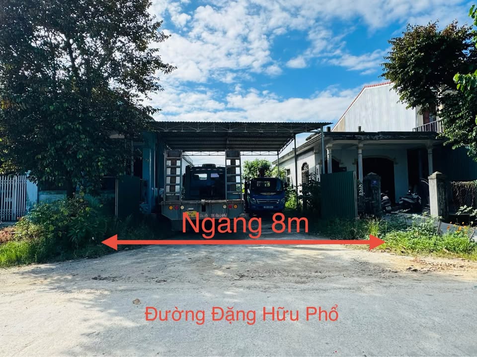 Bán lô đất 200m² mặt tiền Đặng Hữu Phổ, thị trấn Sịa chỉ 1,3 tỷ - Sổ hồng chính chủ!