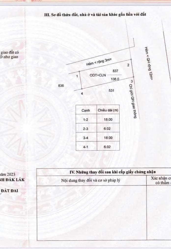 Đất nền góc 2 mặt tiền đường nhựa hẻm 200 Y Wang, 108m² - Cơ hội đầu tư lý tưởng!