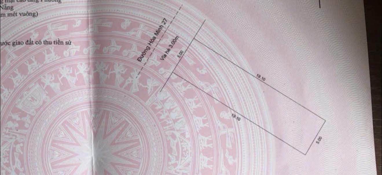 Đất nền Hòa Minh 27, Liên Chiểu, Đà Nẵng 95m² giá 6.4 tỷ - Sổ đỏ chính chủ!