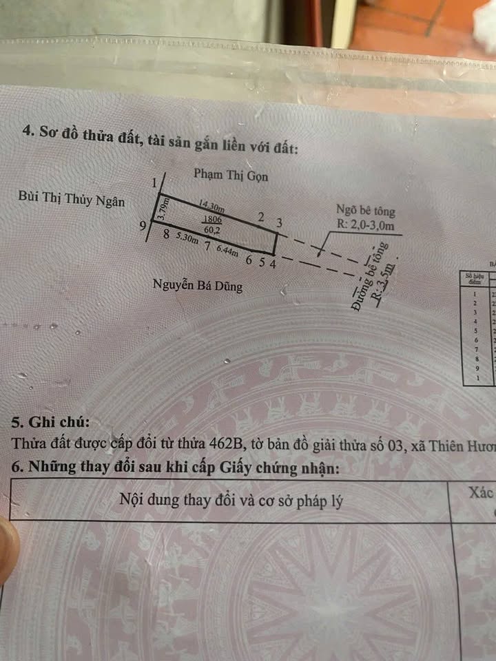 Đất nền chính chủ 60m² tại Thủy Nguyên, Hải Phòng - Giá chỉ 900 triệu!