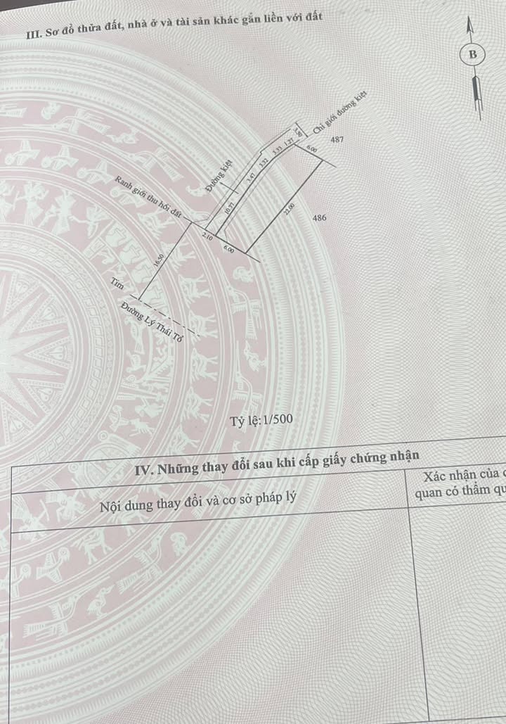 Đất mặt tiền đường Lý Thái Tổ, 147m² giá 2.94 tỷ - Tiềm năng kinh doanh vượt trội!