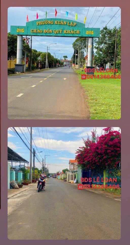 Đất mặt tiền khu dân cư Xuân Lập, Long Khánh 200m² giá 1.85 tỷ - Sổ đỏ chính chủ!