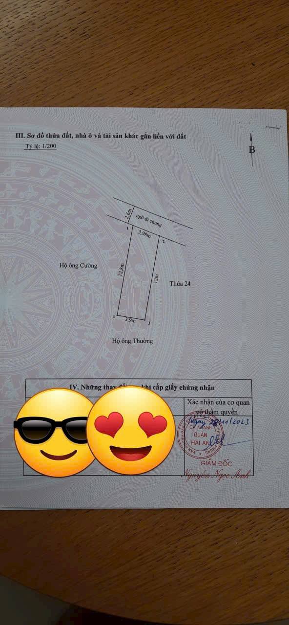 Nhà 4 tầng ngõ 163 Trung Hành, Hải An 48m² giá 3.5 tỷ - Sẵn sàng vào ở ngay!