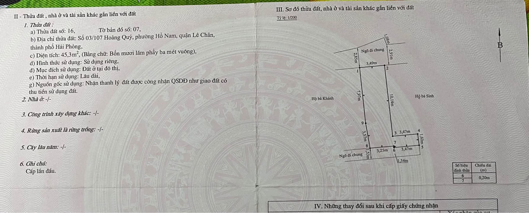 Nhà riêng Kiến An Hải Phòng 45m² giá thỏa thuận - Cơ hội mua 1 tặng 1!