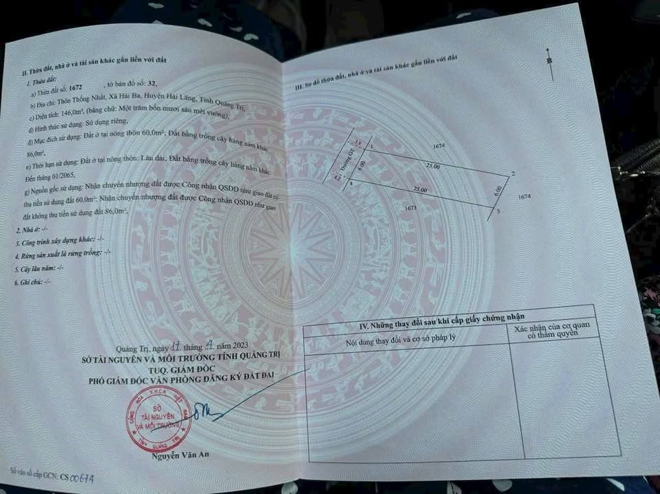 Đất nền Hải Ba, Hải Lăng 165m² giá 200 triệu - Tiềm năng tăng giá mạnh!