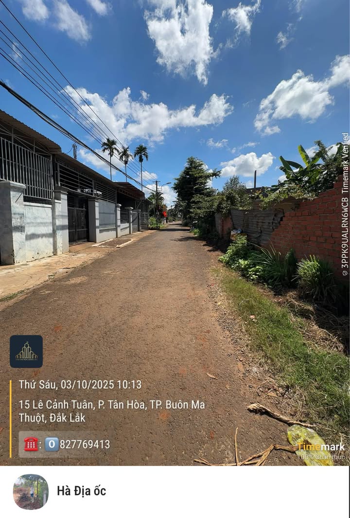 Đất mặt tiền Thế Lữ, Tân Hoà 660m² giá 6 tỷ - Cơ hội đầu tư tuyệt vời!