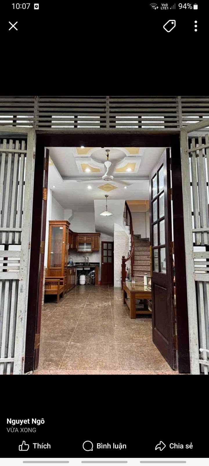 Nhà 5 tầng cho thuê tại Ngõ 16 Ngô Quyền, La Khê - Full nội thất chỉ 12 triệu/tháng!