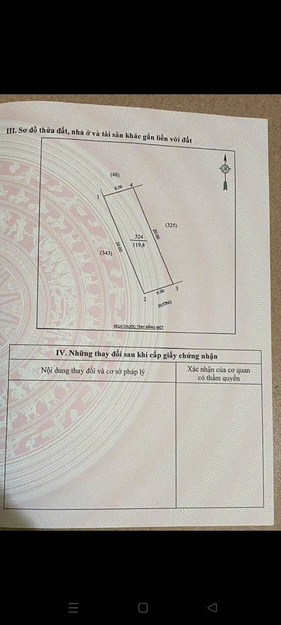 Đất thổ cư đường Nguyễn Văn Tố, Phường Vinh Phú, 119.8m² - Giá 2 tỷ, thương lượng chính chủ!