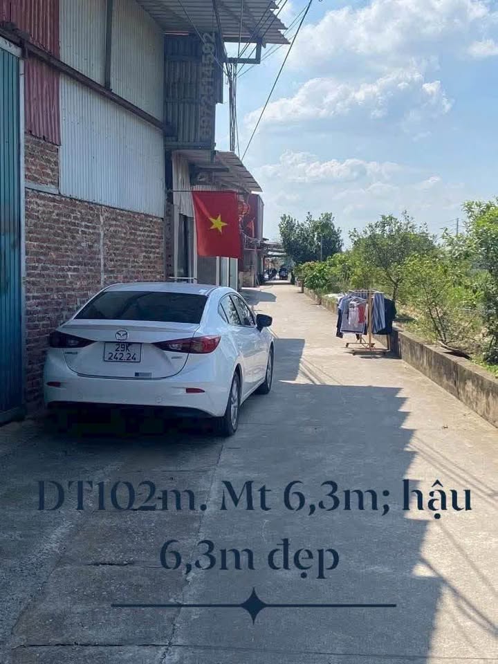 Đất thổ cư 102m² tại Thôn Thân Thượng, Bắc Ninh chỉ 2.244 tỷ - Sổ đỏ chính chủ, vị trí đắc địa!