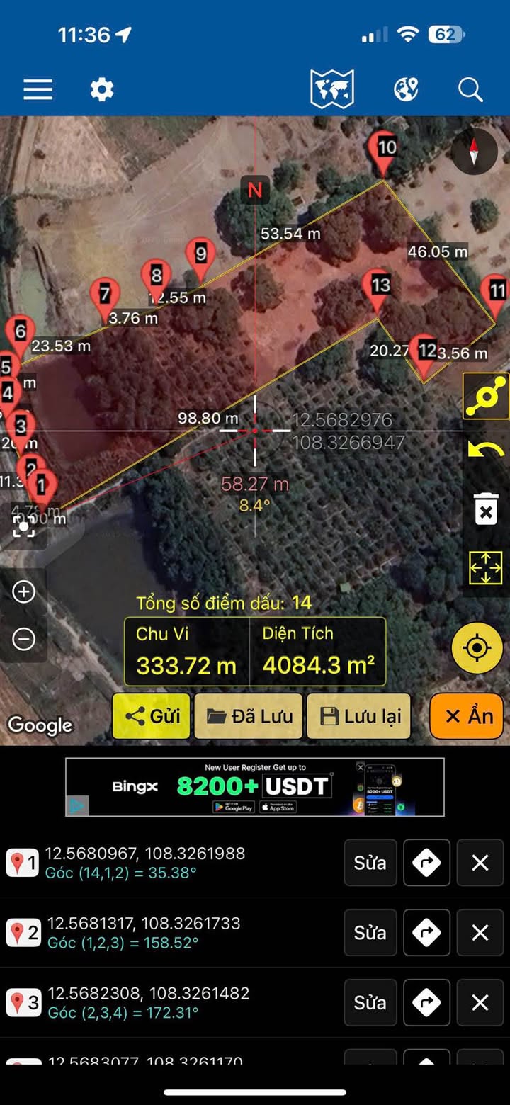 Đất thổ cư 40.000m² tại Cư Kty, Krông Bông giá 6.7 tỷ - View đẹp, sẵn ao