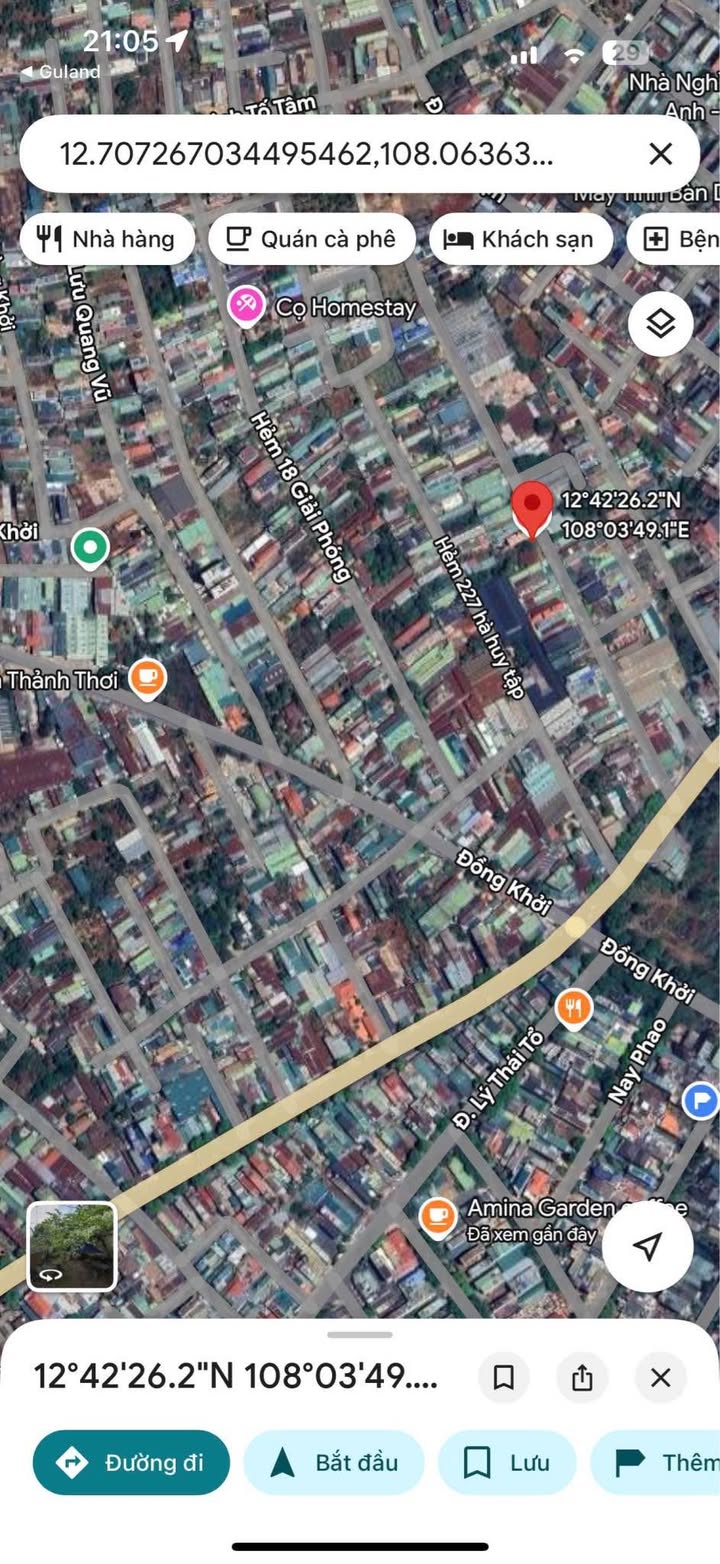 Đất hẻm 247 Hà Huy Tập, 165m² giá 3.9 tỷ - Gần Metro và Làng Đại Học!