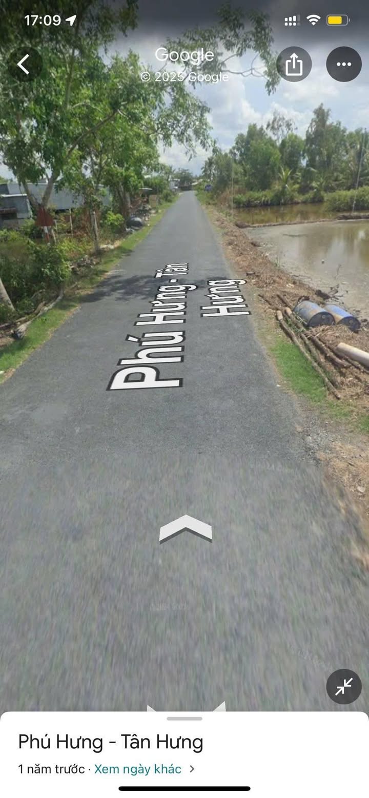 Đất nền 1650m² xã Phú Hưng, Cái Nước, Cà Mau giá 1.5 tỷ - Đầu tư sinh lời cao!