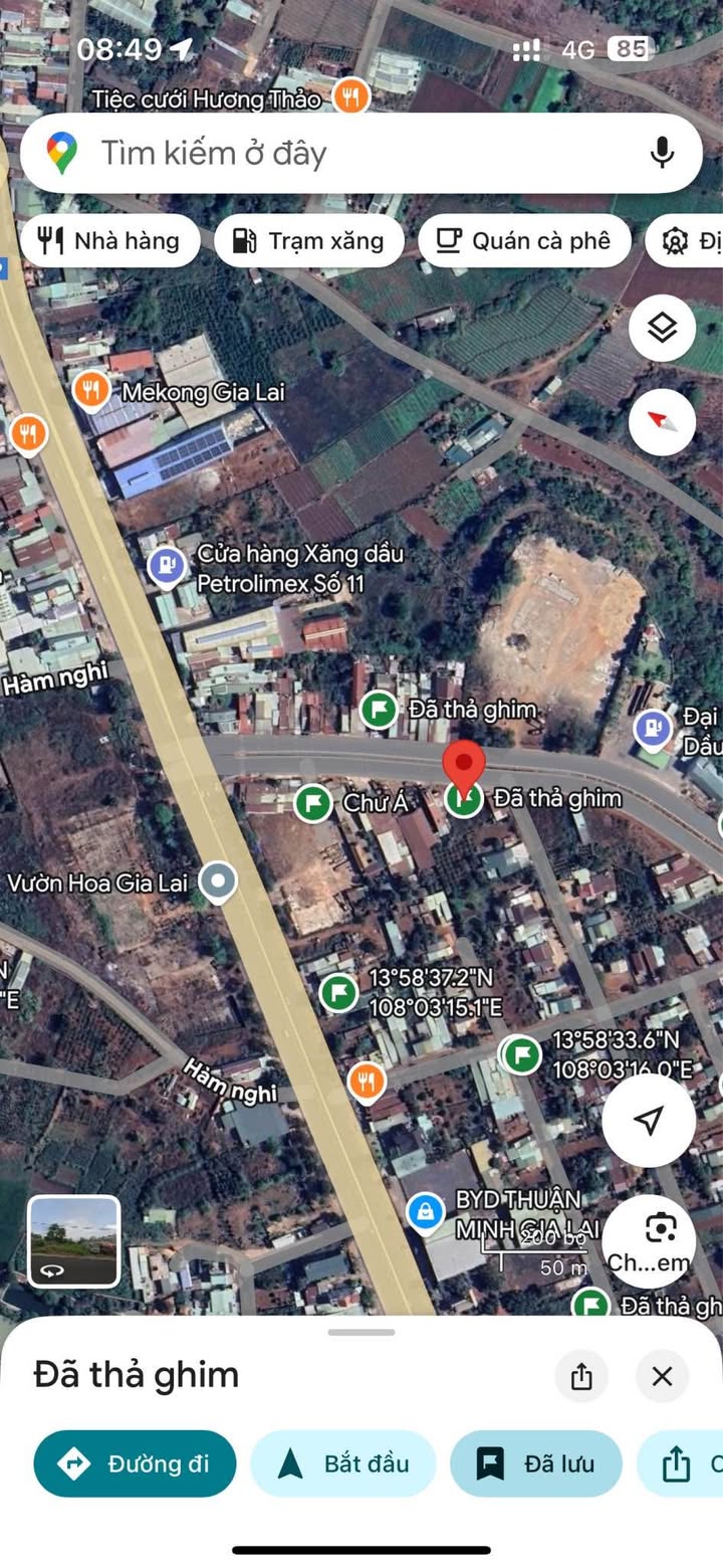 Đất mặt tiền Nguyễn Chí Thanh, Pleiku 280m² giá 8.4 tỷ - Đầu tư sinh lời ngay!
