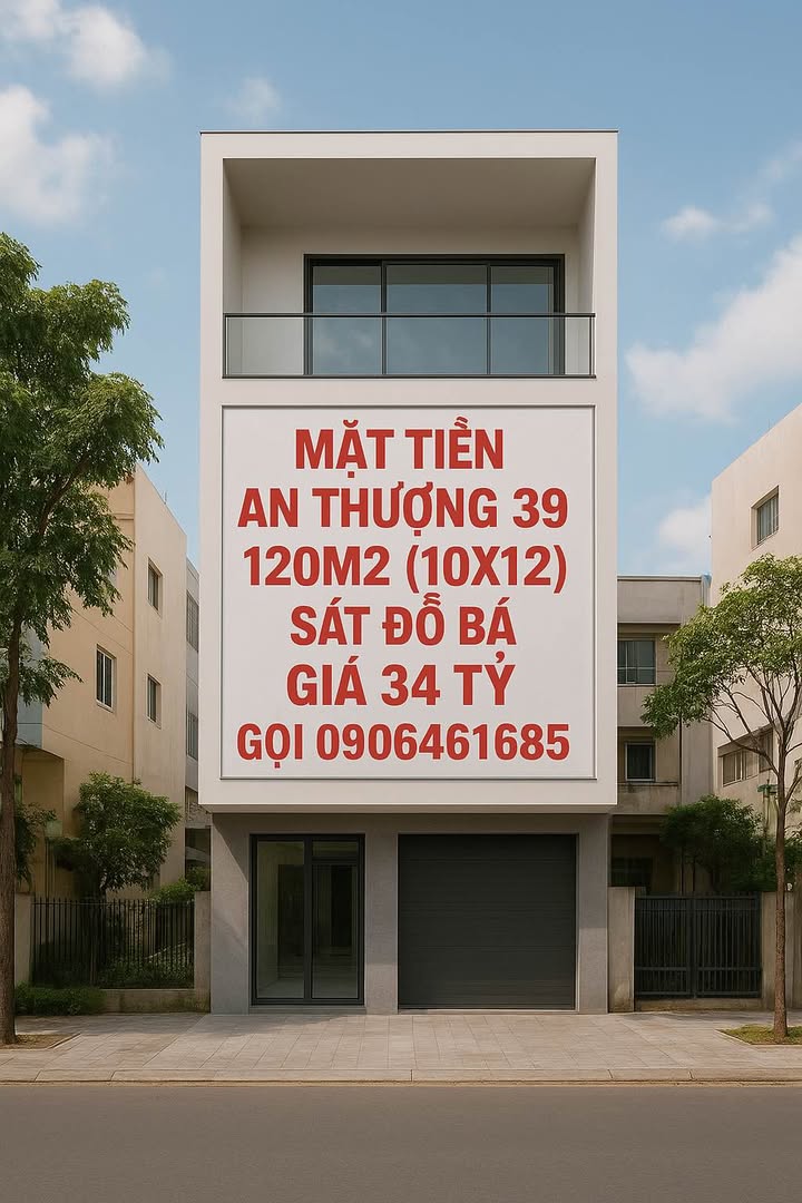 Nhà mặt tiền An Thượng 39 120m² giá 30 tỷ - Đầu tư sinh lời ngay!