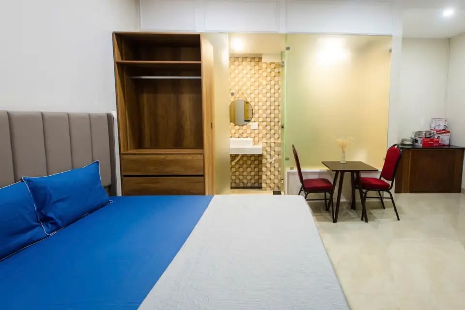 Căn hộ cho thuê quận Thanh Khê Đà Nẵng 4 triệu/tháng - Full nội thất mới!