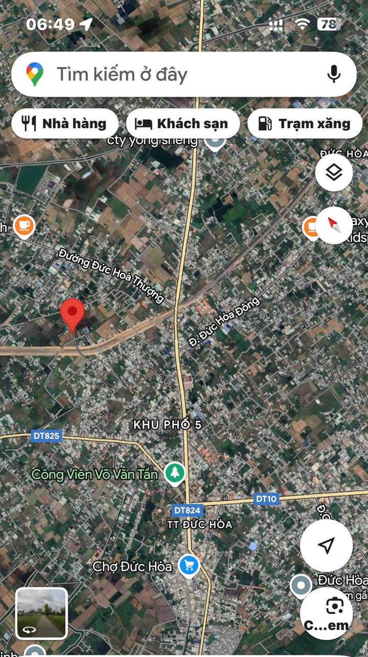 Đất thổ cư 153m² xã Đức Hòa Thượng, Long An - Mặt tiền đường 5m, sổ hồng riêng!