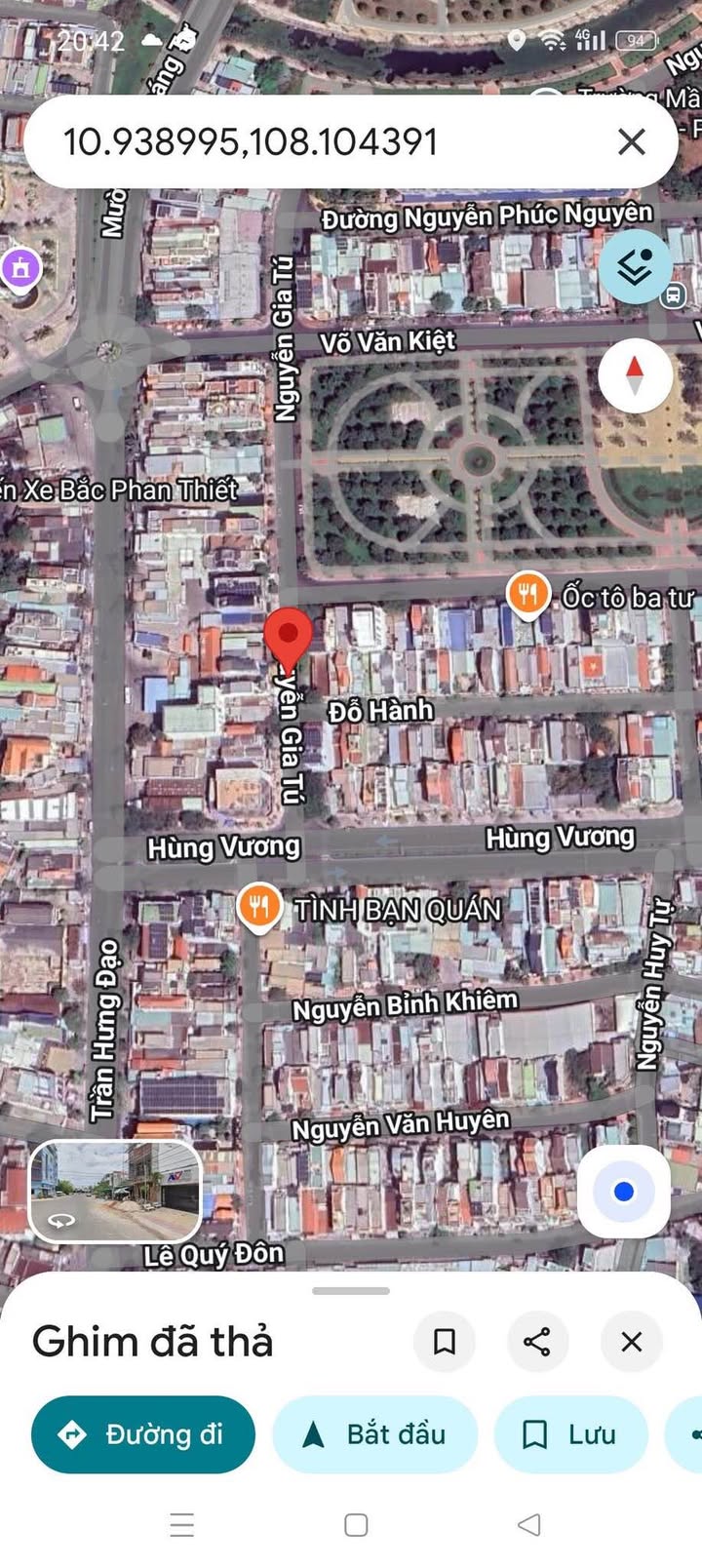 Đất thổ cư kinh doanh mặt tiền Nguyễn Gia Tú, Phú Thủy, 100m² giá 5 tỷ - Đầu tư sinh lời ngay!