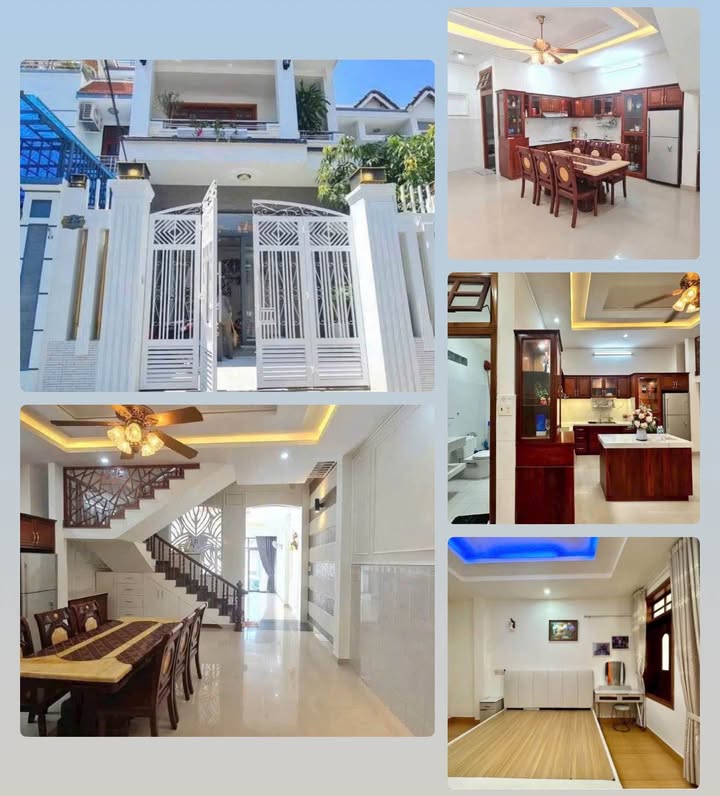 Nhà đẹp 3 tầng mặt tiền Trần Thị Tính Nha Trang 107m² giá 8 tỷ - Sổ hồng hoàn công!