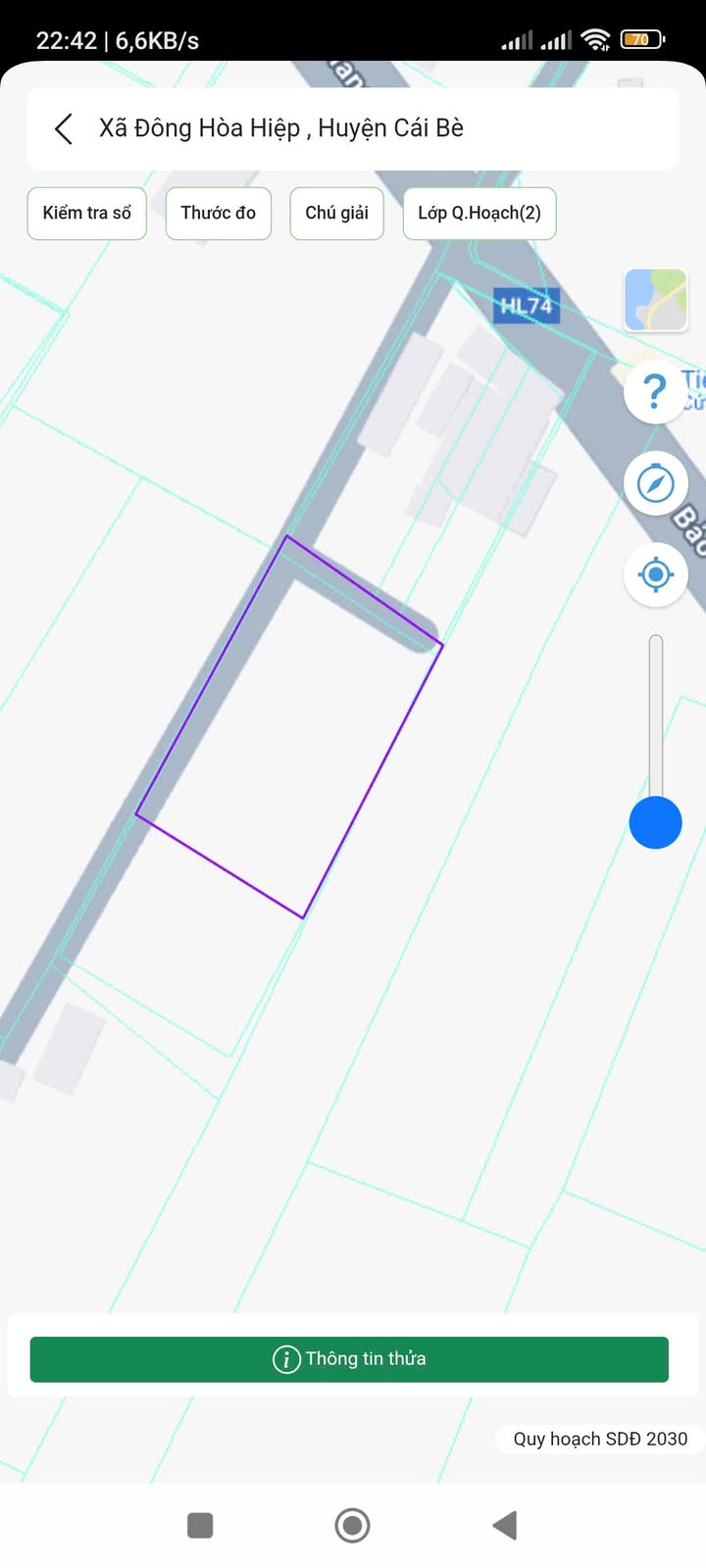 Đất nền Đông Hoà Hiệp, Cái Bè 1072m² giá 2.6 tỷ - Pháp lý rõ ràng, đầu tư sinh lời!