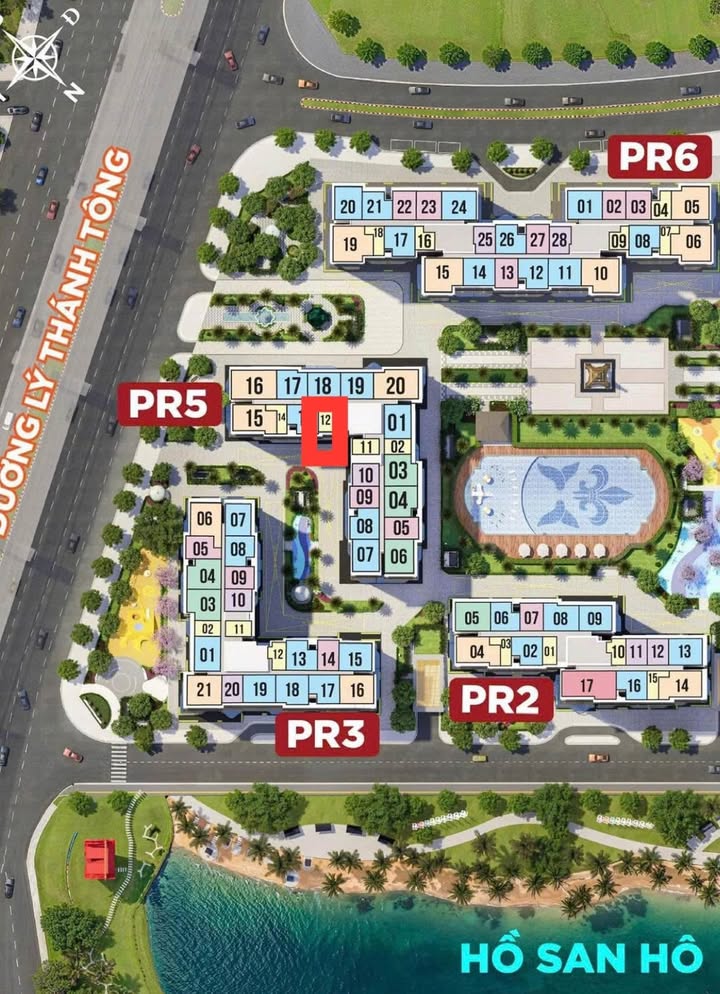 Căn hộ Studio 29,5m² tại PR5 Gia Lâm giá 2.63 tỷ - Tiềm năng tăng giá vượt trội!