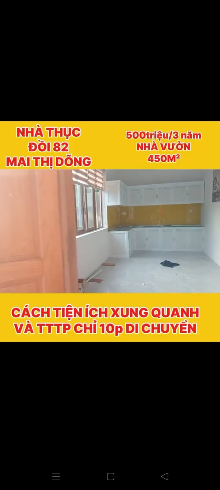 Nhà vườn cho thuê tại Nha Trang - 3PN, giá 500.000 VND/tháng - Không thể bỏ lỡ!