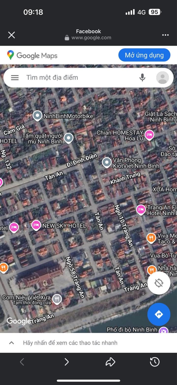 Đất nền Tân Thành Ninh Bình 207m² giá chỉ 16.56 tỷ - Vị trí đắc địa, thích hợp kinh doanh