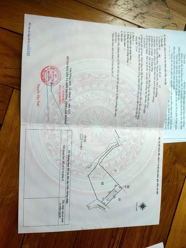 Đất thổ cư 478m² tại Nam Ban, Lâm Hà - Giá chỉ 710 triệu, cơ hội vàng cho đầu tư!