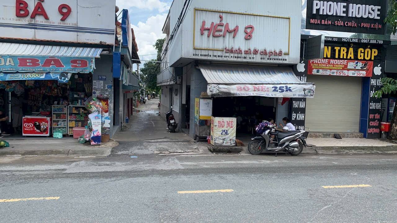 Bán Nhà 1 Trệt 1 Lầu Đường Nguyễn Thị Sáu, Quận 12, 43m² - Giá 2.75 Tỷ, Tiện Nghi Đầy Đủ!