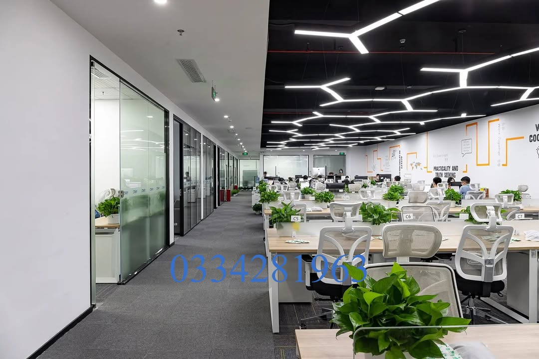 Cho thuê văn phòng Diamond Flower Tower 270m² giá 81 triệu - Tòa nhà chuẩn quốc tế!