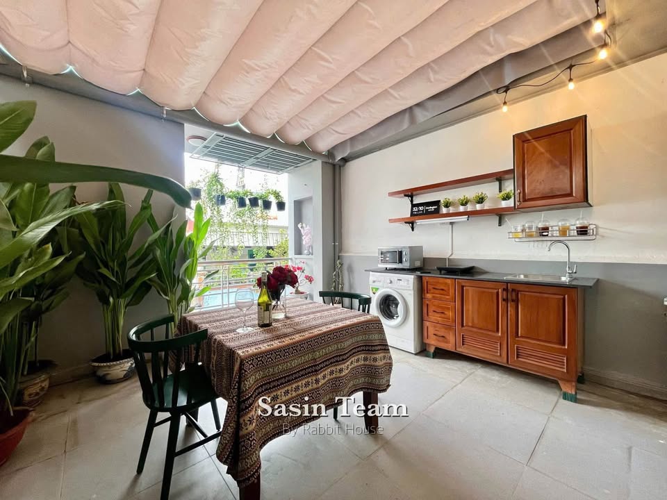 Căn hộ cao cấp 1 phòng ngủ cho thuê tại Bình Thạnh - Giá chỉ 12 triệu/tháng!