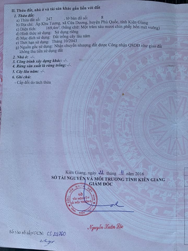 Đất nền Cửa Dương, Phú Quốc 169m² giá 680 triệu - Khu dân cư sầm uất!