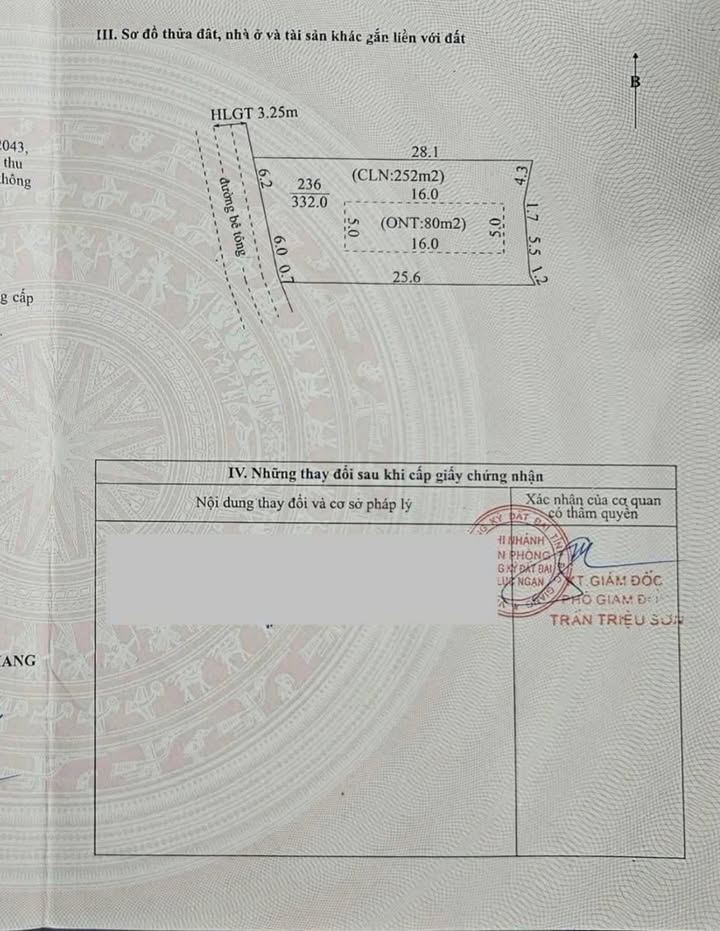 Đất nền Phượng Sơn, Lục Ngạn 332m² giá 500 triệu - Đầu tư sinh lời ngay!