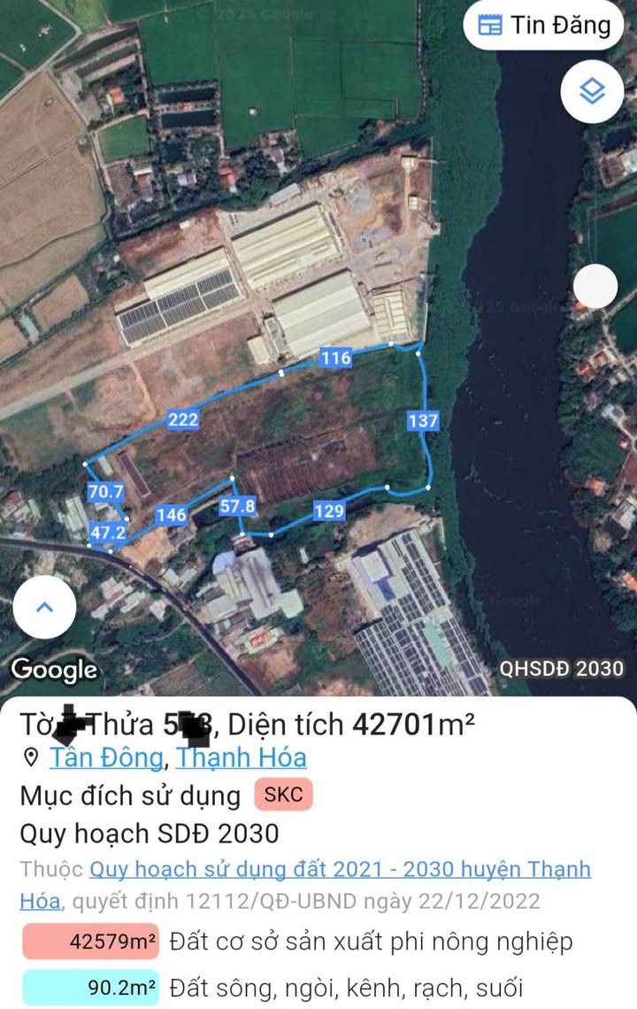 Đất mặt tiền Quốc Lộ 62 Thạnh Hóa 42.700m² - Đầu tư sinh lời bất tận!