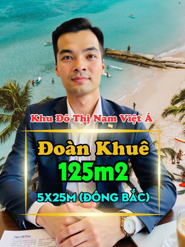 Lô đất mặt tiền Đoàn Khuê Đà Nẵng 125m² giá 10.5 tỷ - Tiềm năng đầu tư vượt trội!