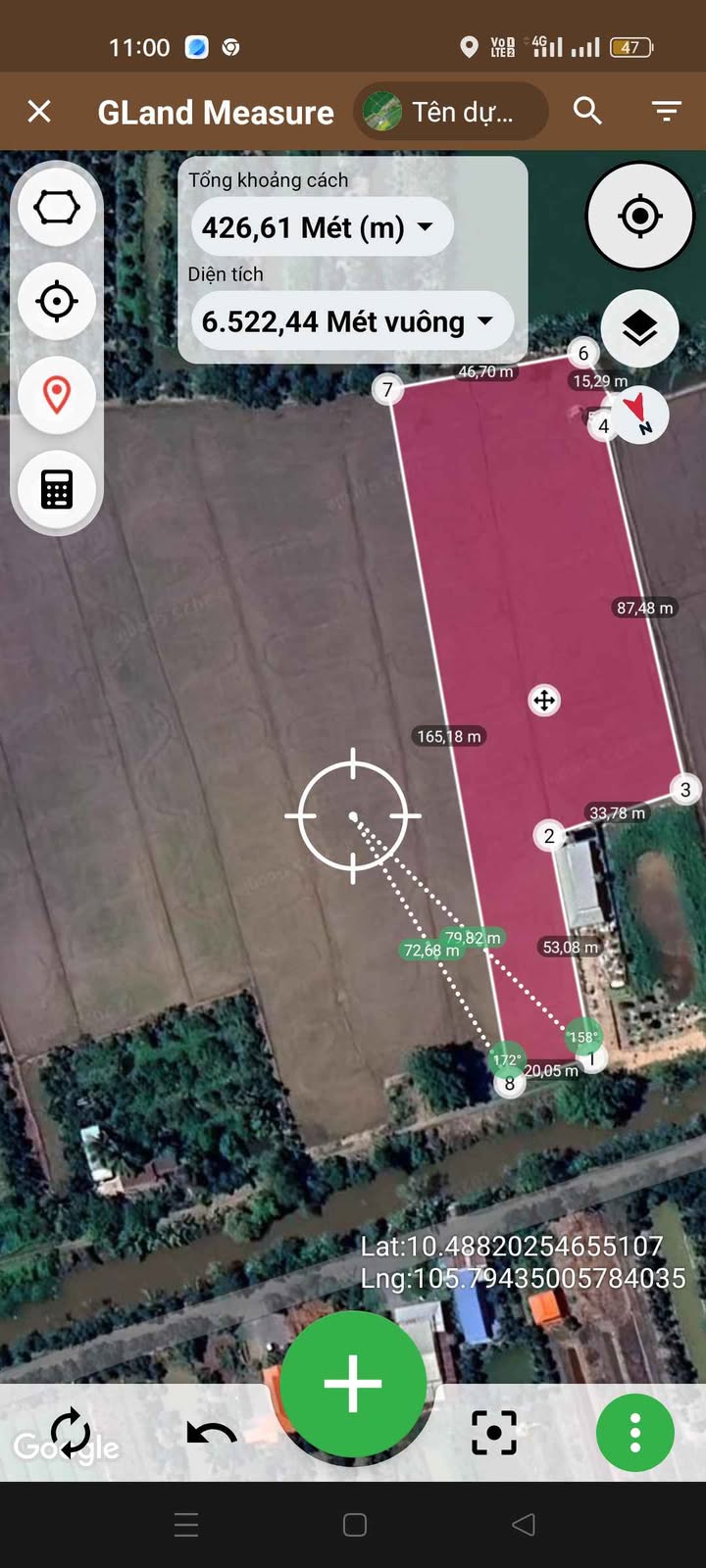 Đất nông nghiệp Láng Biển Tháp Mười 6500m² giá 1.462 tỷ - Mặt tiền 20m, đầu tư sinh lời!